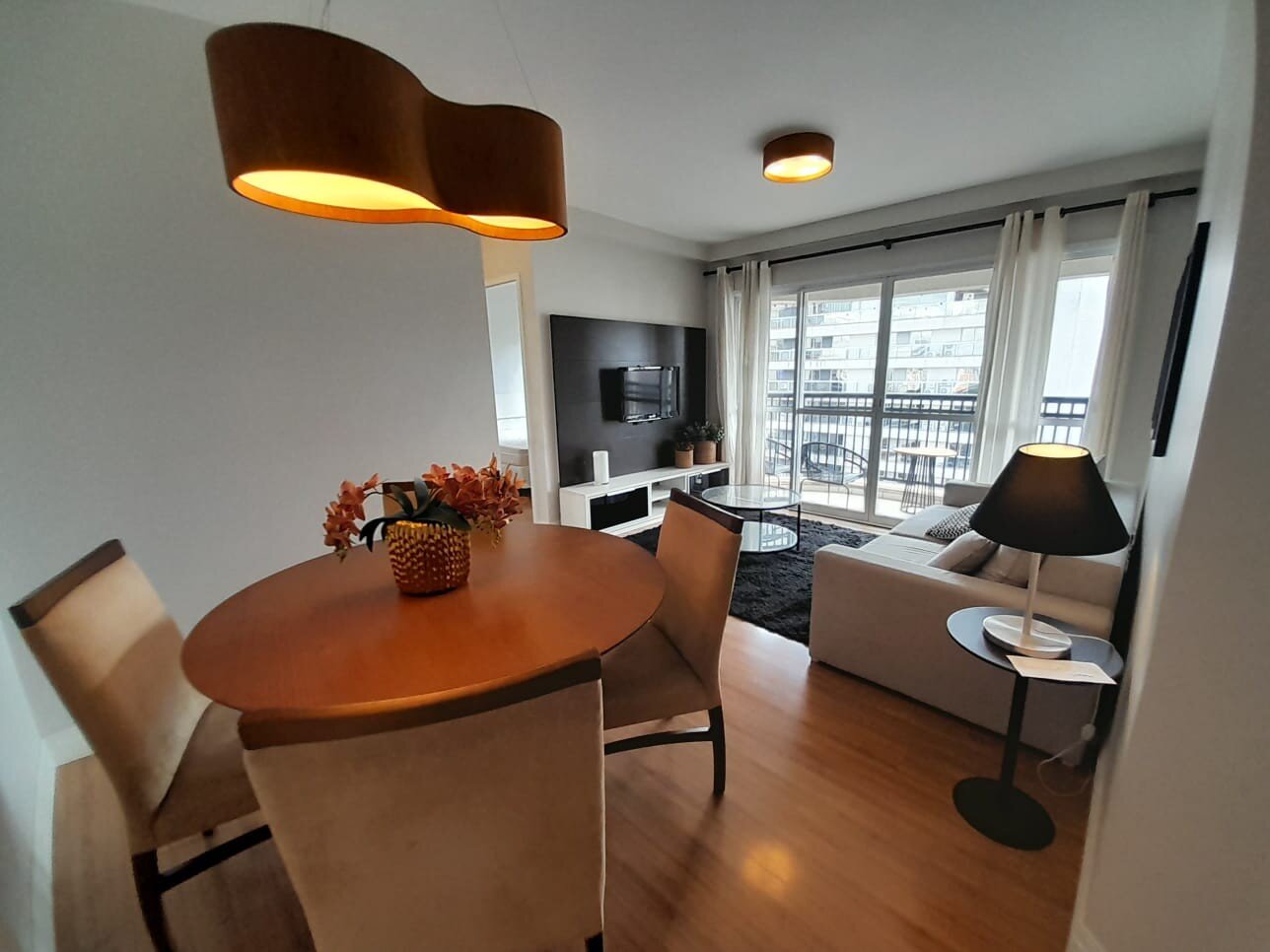 Vila Olímpia! Apto. 65 m² semi-mobiliado c/ 2 dorms e 1 vaga 