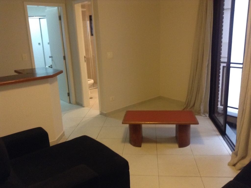 Flat mobiliado c/ 1 quarto 42 m², 1 vaga em Moema!