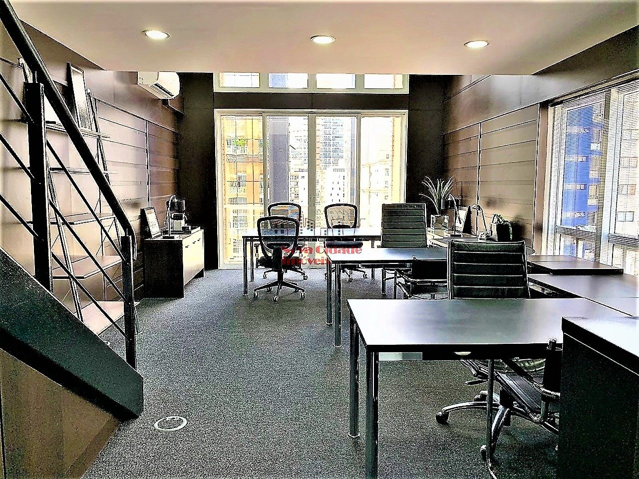 Vila Olímpia - Conj coml locação mobiliado c/75 m²  2 banhs. 2 vagas