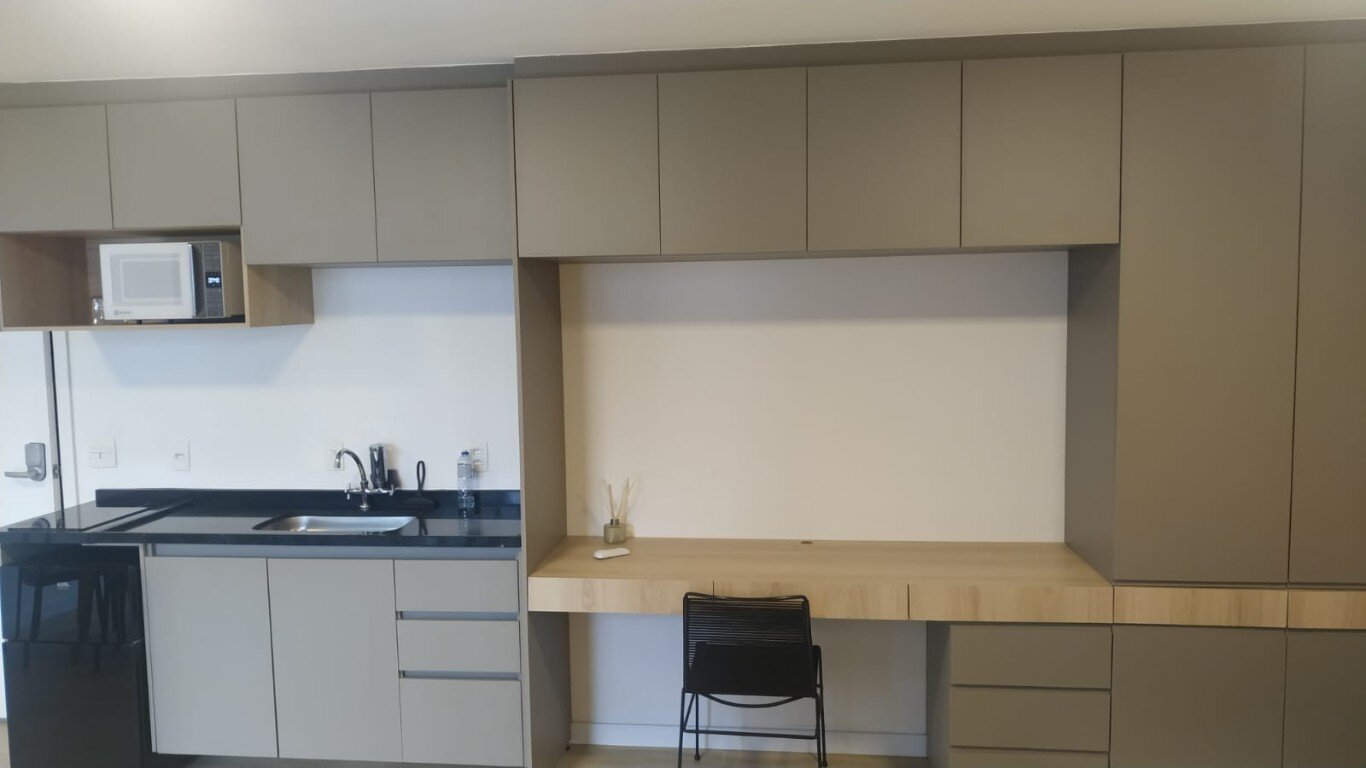 Vila Olímpia!!!  Studio  26 m²  1 banh. ar cond. armários sem vaga p/ venda e aluguel